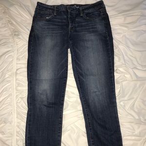 American Eagle cropped stretch jegging
